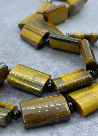 Бусы Тигровый глаз 50 см No Brand (262821613)