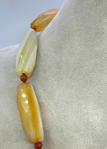 Намисто Сардонікс 46 см No Brand (262821619)