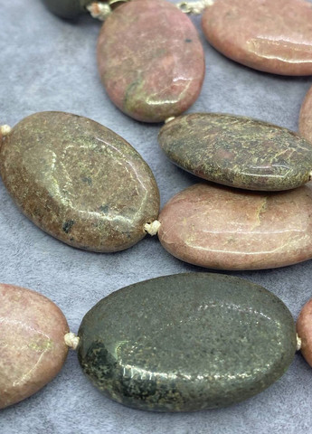 Намисто Родоніт 44 см No Brand (262821808)