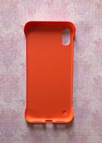 Пластиковий матовий чохол-накладка для Apple iPhone X/Xs Жовтогарячий Creative (262814512)