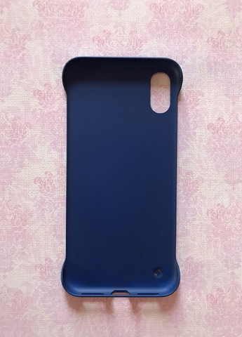 Пластиковый матовый чехол-накладка для Apple iPhone X/Xs Синий Creative (262819704)