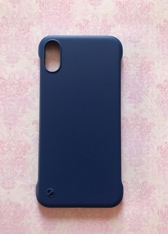 Пластиковый матовый чехол-накладка для Apple iPhone X/Xs Синий Creative (262819704)