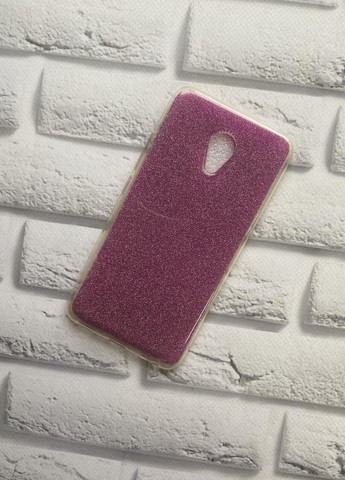 Силиконовый блестящий чехол для Meizu M5 :: Розовый Creative (262814198)