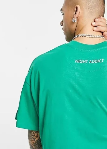 Зелена футболка Asos