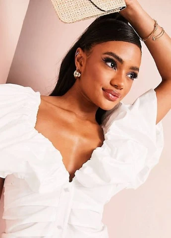Білий сукня Asos