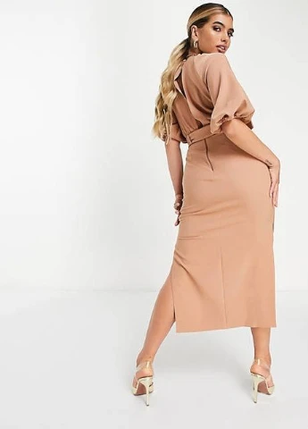 Коричневое платье Asos