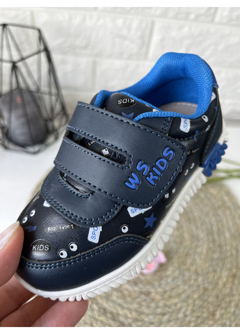 Темно-синие демисезонные кроссовки для мальчика Weestep