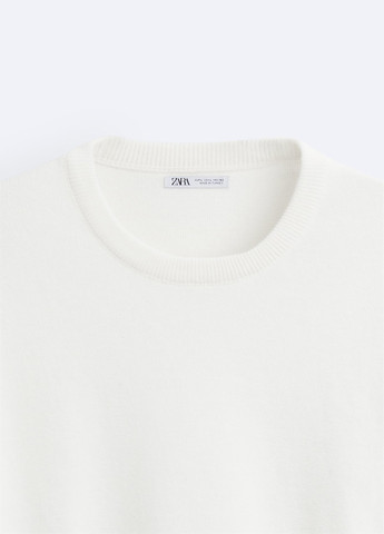 Перловий демісезонний светр Zara