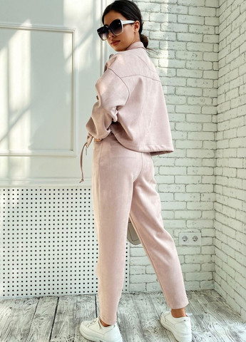 Розовые повседневный демисезонные брюки Liton
