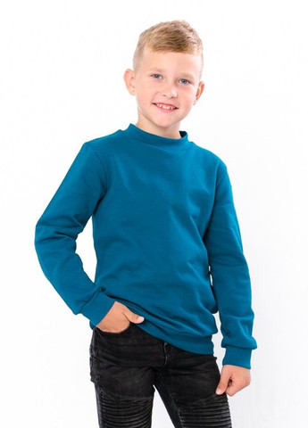 Носи своє джемпер для хлопчика синій носи своє (6069-023-4-v17) однотонний синій повсякденний футер