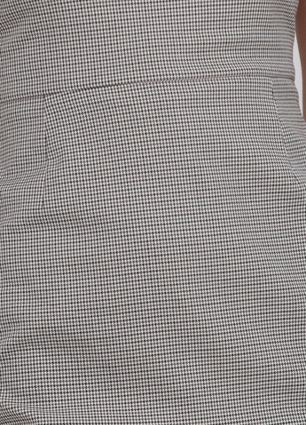 Черно-белое кэжуал платье H&M с рисунком