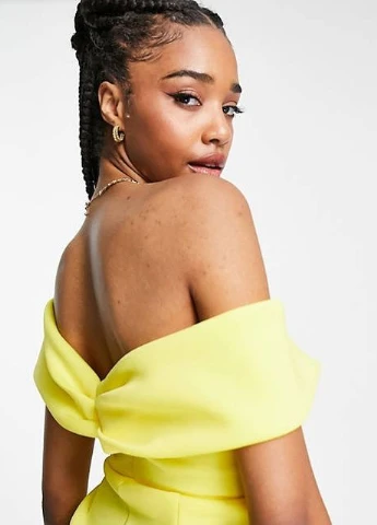 Жовтий сукня Asos