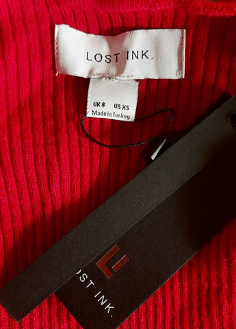 Красное платье Lost Ink