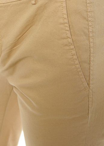 Бежевые кэжуал демисезонные брюки United Colors of Benetton