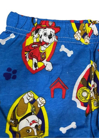 Синяя всесезон пижама детская щенячий патруль disney хлопковая демисезонная рост 120 синий No Brand