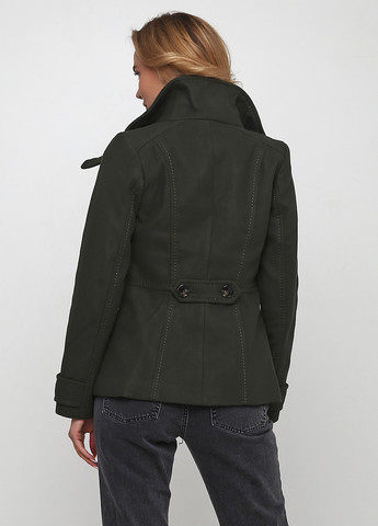 Темно-зеленое демисезонное Пальто пиджак H&M