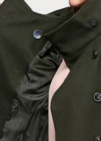 Зеленое демисезонное Пальто пиджак H&M
