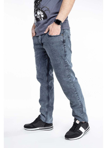 Синие демисезонные джинсы slim fit CLUB JU