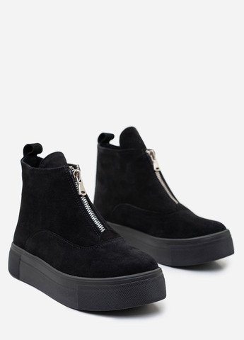 Осенние ботинки женские ISSA PLUS из натуральной замши