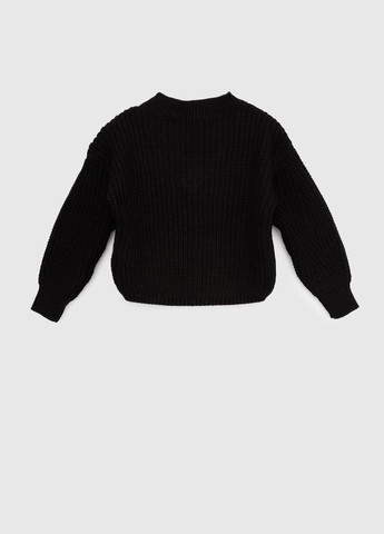 Черный зимний свитер Toontoy