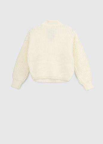 Молочный зимний свитер Toontoy