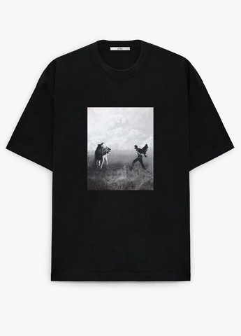 Унісекс футболка з принтом VOU Surrealist black (263346011)