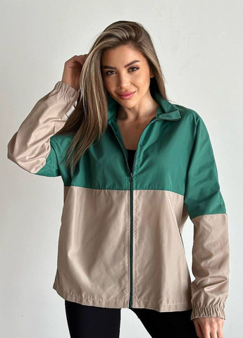 Зелена демісезонна куртка жіноча куртка Liton