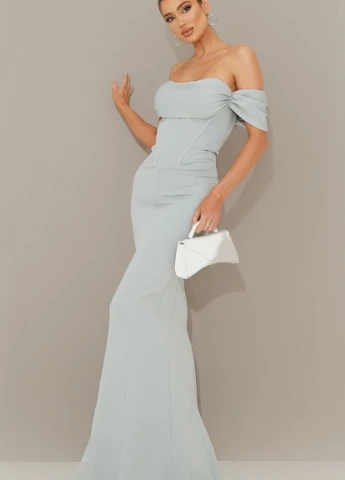 Оливкова (хакі) сукня PrettyLittleThing
