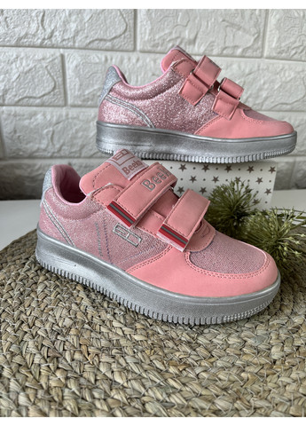 Рожеві осінні кросівки для дівчинки Beeko