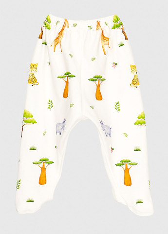 Молочный демисезонный костюм для выписки жираф Patsan