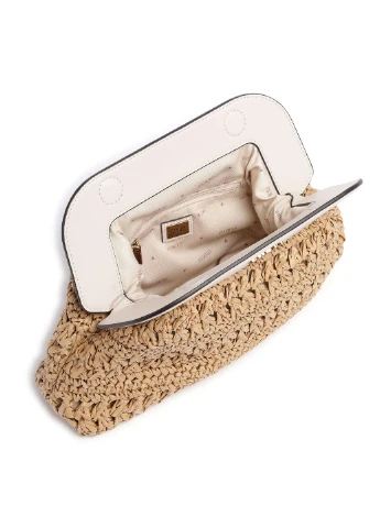Сумка жіноча солом'яна Guess LIGURIA FRAME CLUTCH (263345514)