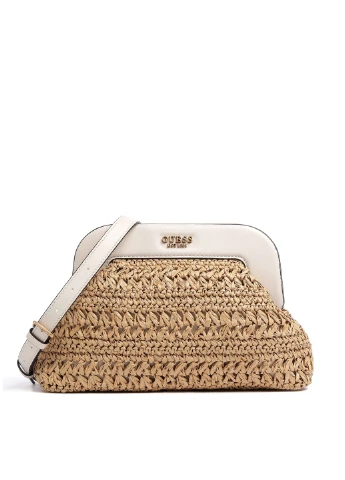 Сумка жіноча солом'яна Guess LIGURIA FRAME CLUTCH (263345514)