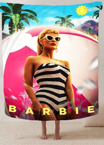 Плед "Барбі: Мода та стиль" 3D плюш 160х200 см арт 2837 No Brand (263513784)
