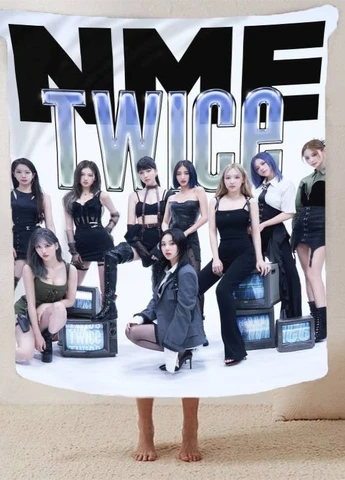 Плед "TWICE" 3D плюш 160х200 см арт 2872 No Brand (263513744)