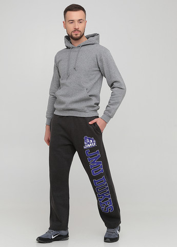 Темно-серые спортивные демисезонные брюки Blue 84
