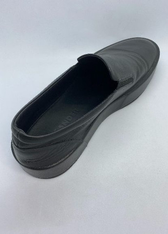 Черные повседневные туфли Jil Sander без шнурков