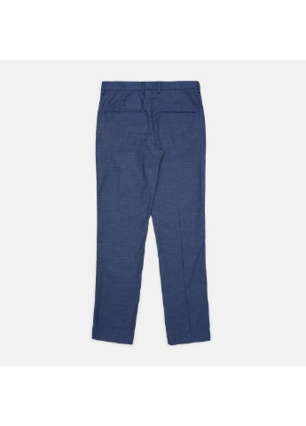Синие классические демисезонные брюки H&M