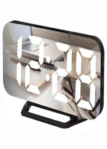 Настольные электронные часы с подсветкой и питанием от сети 220В DS-3625L Черный корпус Белая подсветка VTech (263429186)