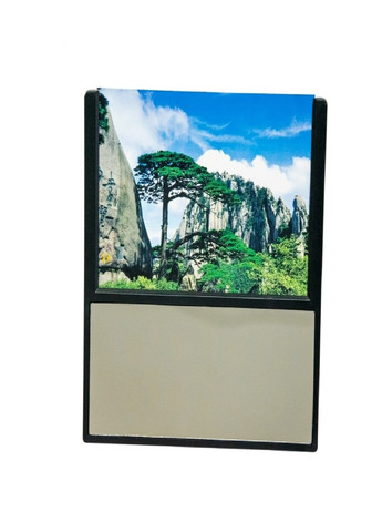 Настольные электронные часы с подсветкой и фоторамкой питание от сети 220В DS-6608 Черный корпус Зеленая подсветка VTech (263360246)