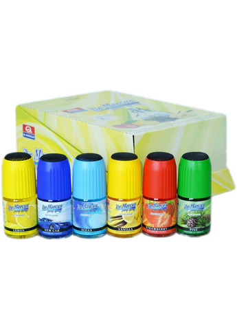 Ароматизатор Pump Spray Mix (Мікс) 50 мл спрей (в упаковці 24 шт.) 11х18х26 см No Brand (263426225)