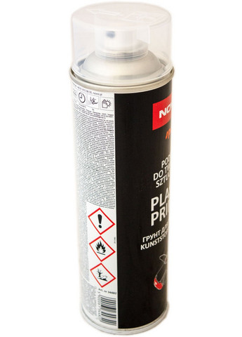 Грунт аэрозоль для пластика 0.5 л. 24х7х7 см No Brand (263427345)