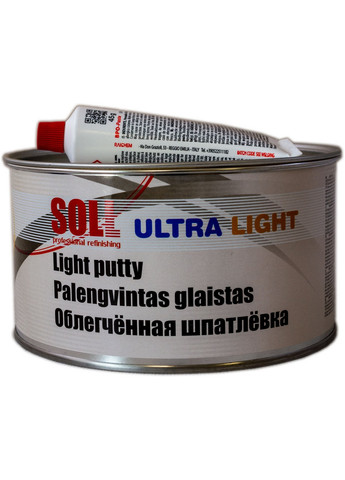 Шпаклевка универсальная 1.0 л Ultra Light (мягкая) 8х16х16 см No Brand (263427248)