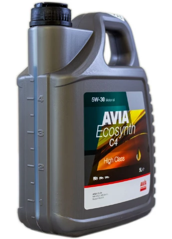 Масло 5w30 5 л Ecosynth C4 12х22х30 см Avia (263425116)