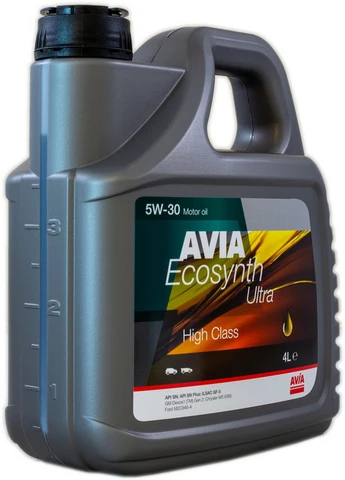Масло 5w30 4л Ecosynth Ultra, API SN/SN Plus 10х25х22 см Avia (263426120)