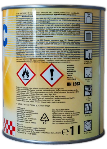 Краска базовая VW LA7W 1 л 13х11х11 см No Brand (263426272)