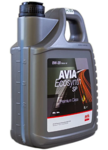 Масло 0w20 5л Ecosynth SP, API SP 30х22х11 см Avia (263427122)