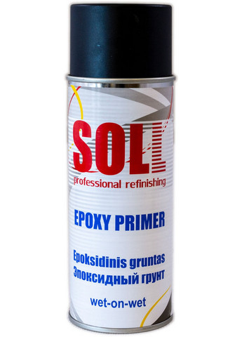 Грунт эпоксидный аэрозоль 0.4 л Epoxy Primer 1K 6х20х6,5 см No Brand (263426204)