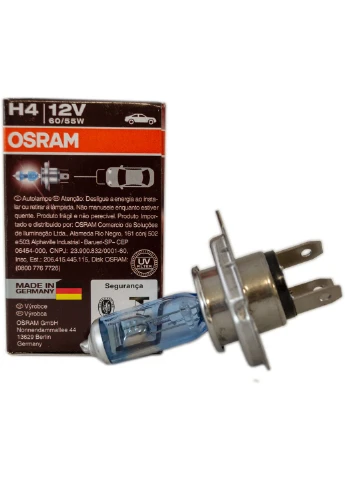 Галогенна лампа H4 12V 60/55W P43T +150% Night Breaker Laser 4,5х4,5х7,5 см Osram (263425529)