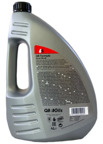 Масло 5w40 4 л Formula Excel, API SN/CF 12х23х33 см No Brand (263426333)