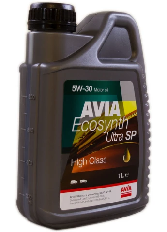 Масло 5w30 1л Ecosynth Ultra, API SP 20х13х5,5 см Avia (263426116)